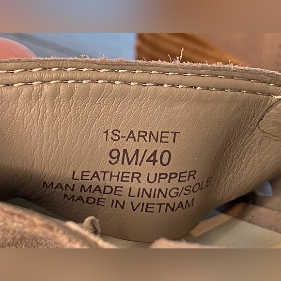 1. State Arnet Stacked Heel booties Suede Gray 9M - Picture 7 of 16